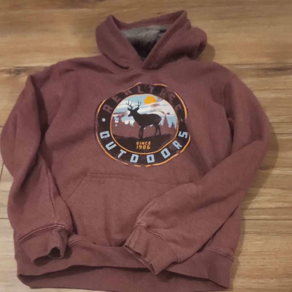 Realtree Men's Rustic Brown Hoodie
